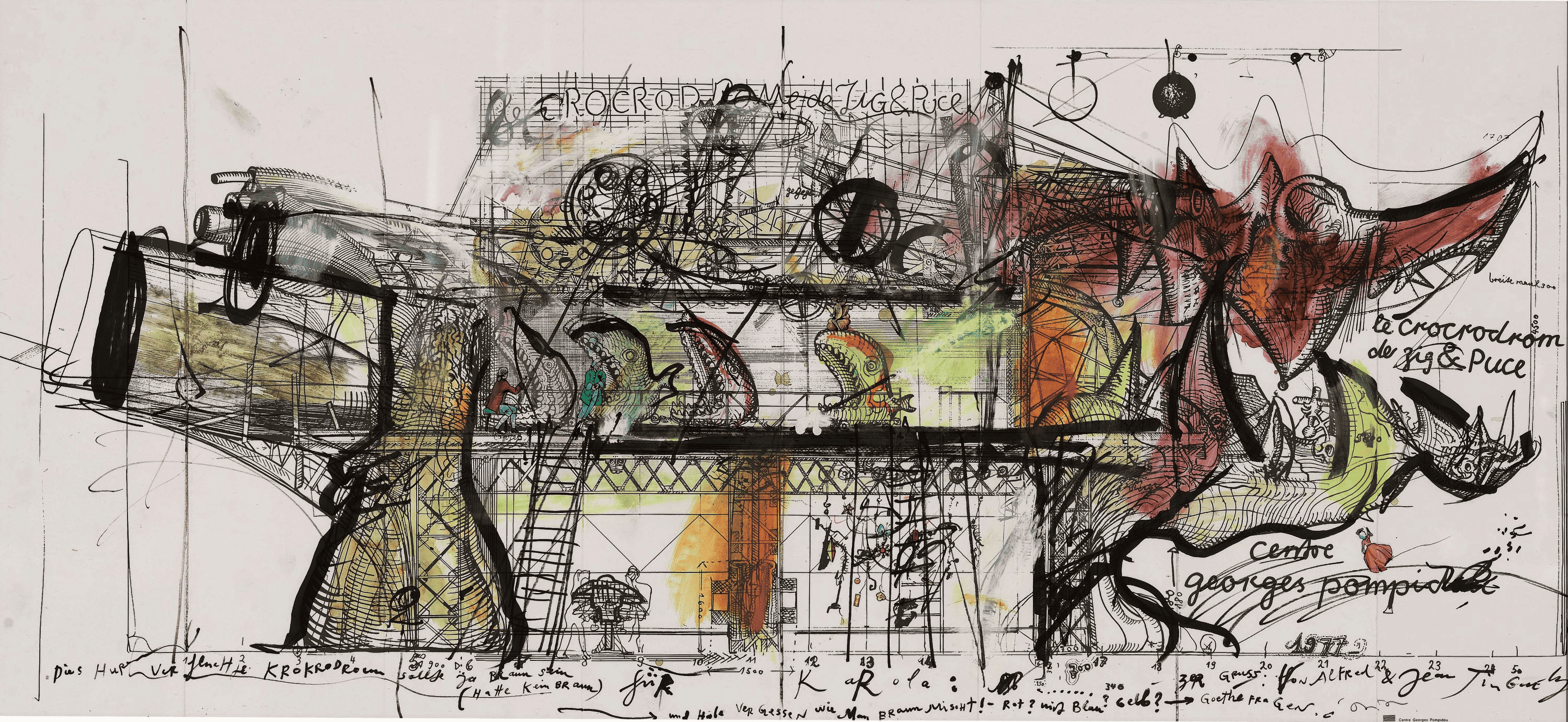 Crocrodrome by Jean Tinguely