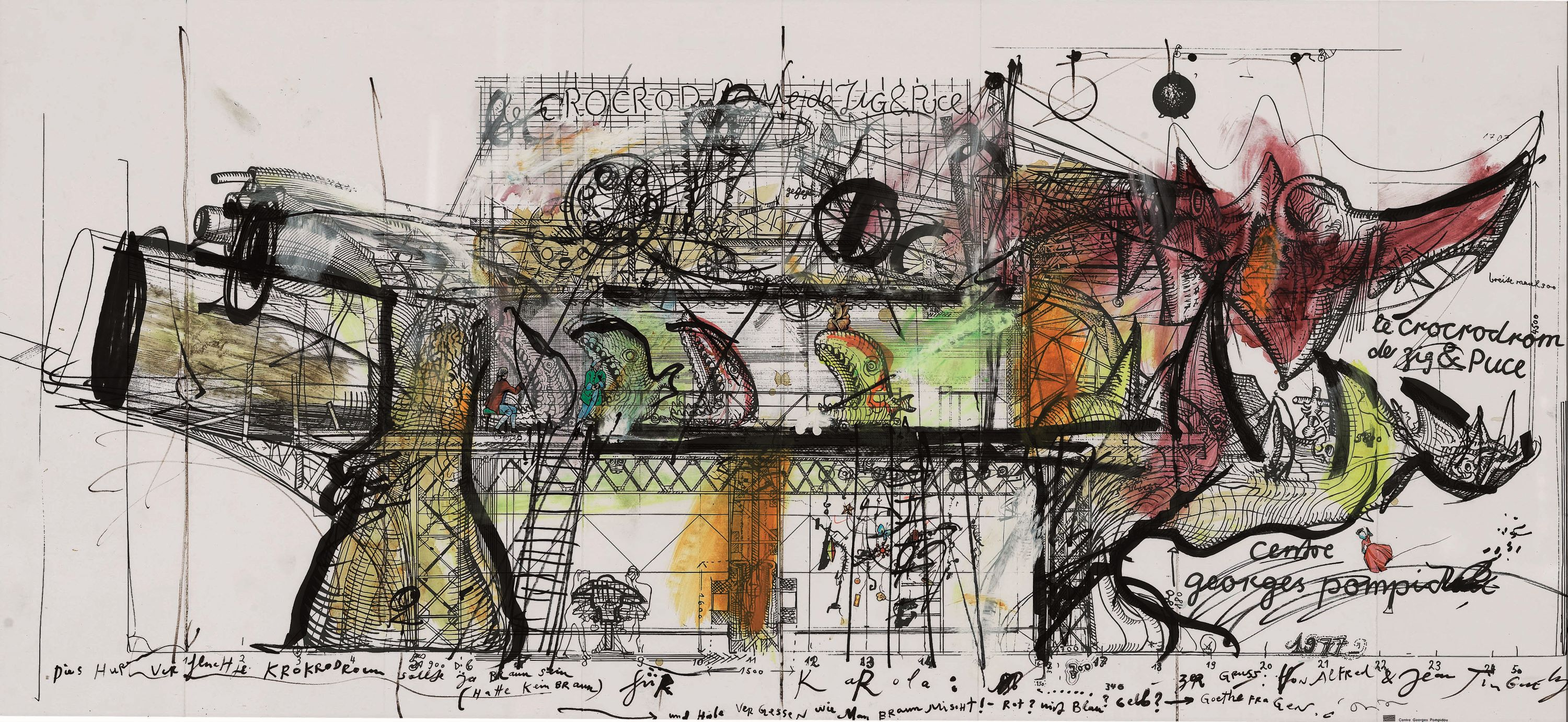 Le Crocrodrome de Zig & Puce / Jean Tinguely / 2025